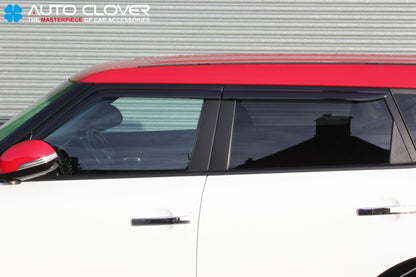 Auto Clover Wind Deflectors Set for Kia Soul 2014 - 2019 (4 pieces)