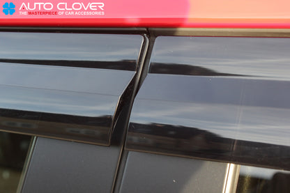 Auto Clover Wind Deflectors Set for Kia Soul 2014 - 2019 (4 pieces)