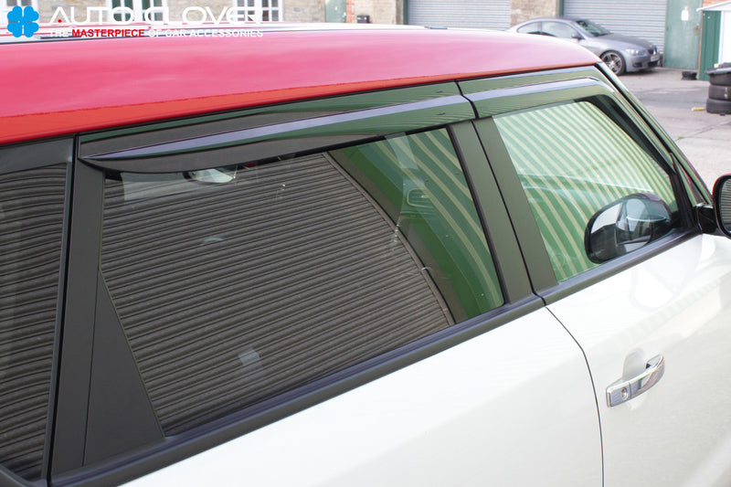 Auto Clover Wind Deflectors Set for Kia Soul 2014 - 2019 (4 pieces)