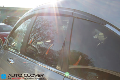 Auto Clover Wind Deflectors Set for Honda CRV 2007 - 2012 (6 pieces)