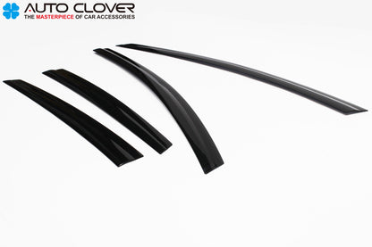 Auto Clover Wind Deflectors Set for Ford Fiesta MK7 2009 - 2017 5 Door (4 pieces)