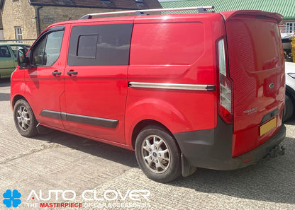 Auto Clover Wind Deflectors Set for Ford Transit Custom 2012+ (2 pieces)