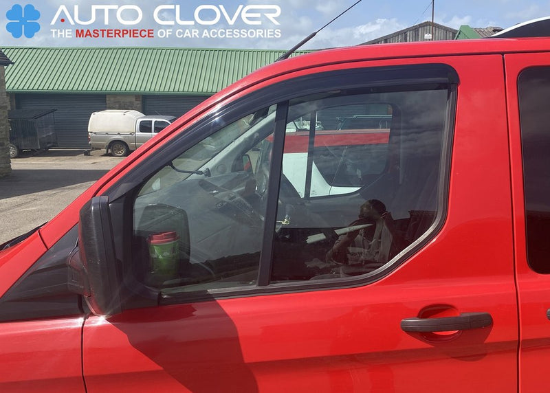 Auto Clover Wind Deflectors Set for Ford Tourneo Custom 2012+ (2 pieces)