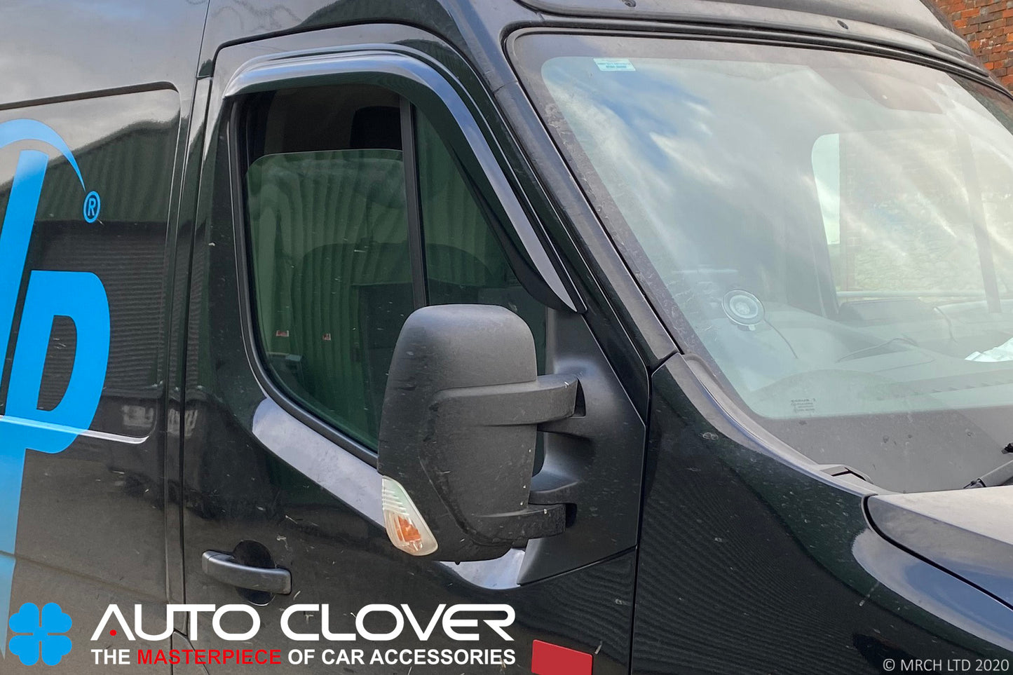 Auto Clover Wind Deflectors Set for Renault Master 2010+ (2 Pieces)