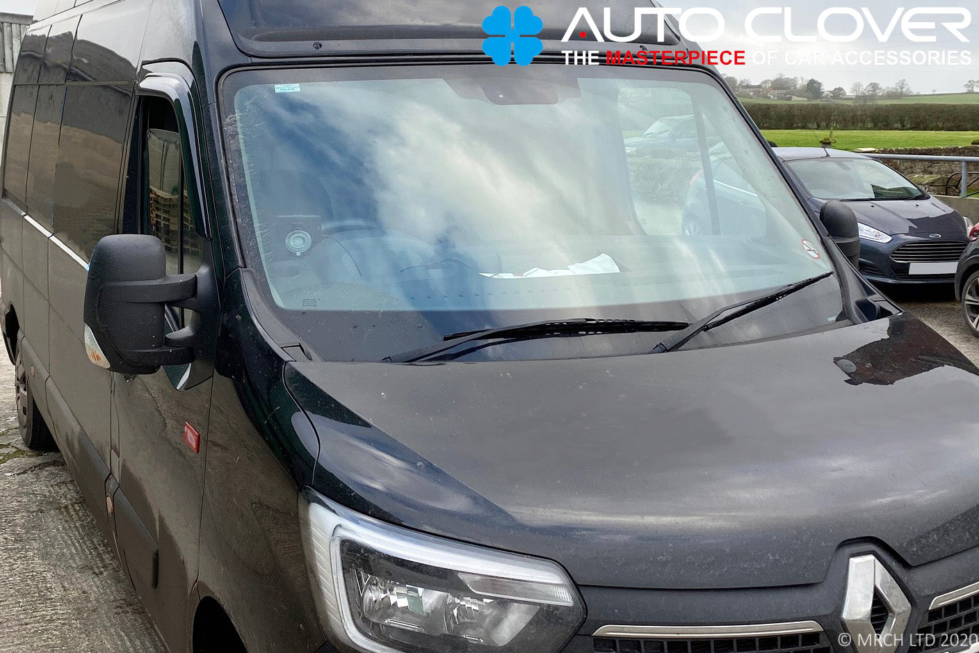 Auto Clover Wind Deflectors Set for Renault Master 2010+ (2 Pieces)