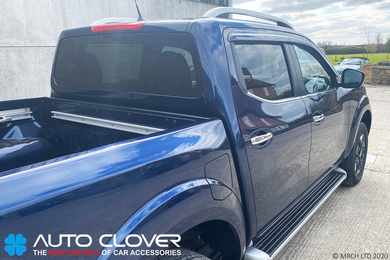 Auto Clover Wind Deflectors Set for Renault Alaskan Double Cab (4 pieces)