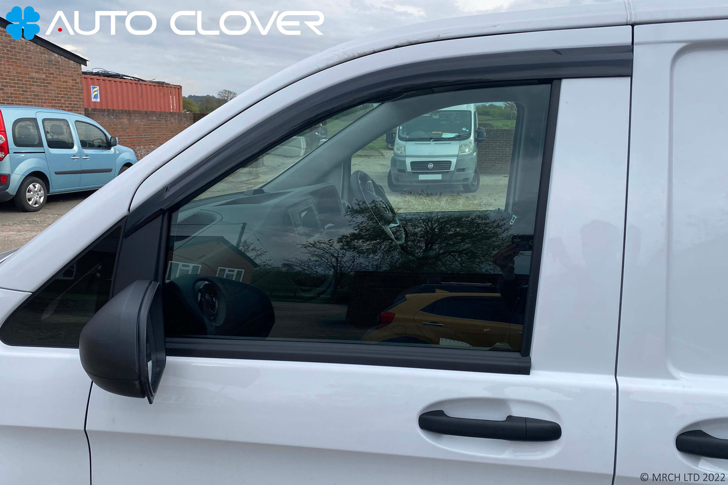 Auto Clover Wind Deflectors Set for Mercedes Vito 2014+ (2 pieces)