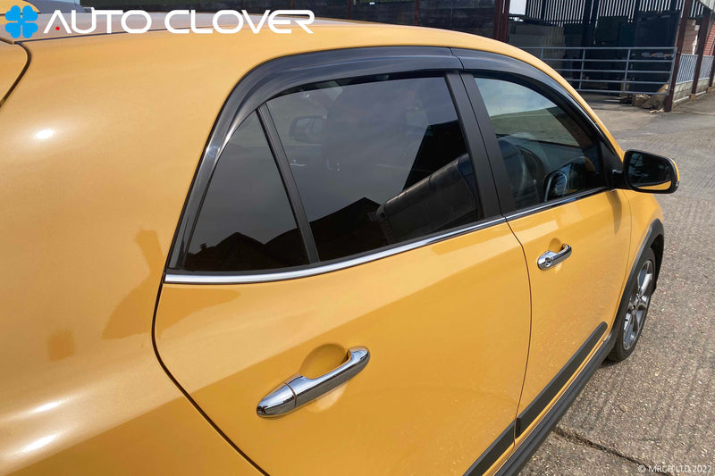 Auto Clover Wind Deflectors Set for Kia Picanto 2017+ 5 door (4 pieces)