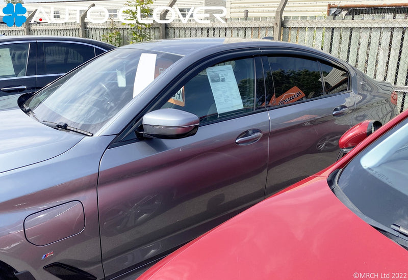 Auto Clover Wind Deflectors Set for BMW 5 Series Saloon G30 2017+ (4 pieces)