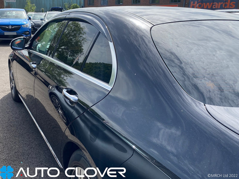 Auto Clover Wind Deflectors Set for Mercedes E Class W213 Saloon 2016+ (4 pieces)