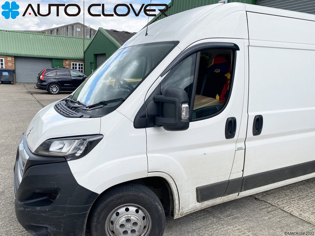 Auto Clover Wind Deflectors Set for Fiat Ducato 2006+ (2 Pieces)