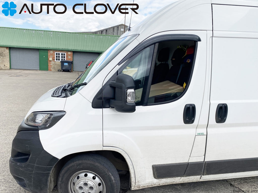 Auto Clover Wind Deflectors Set for Citroen Relay / Jumper 2006+ (2 Pieces)