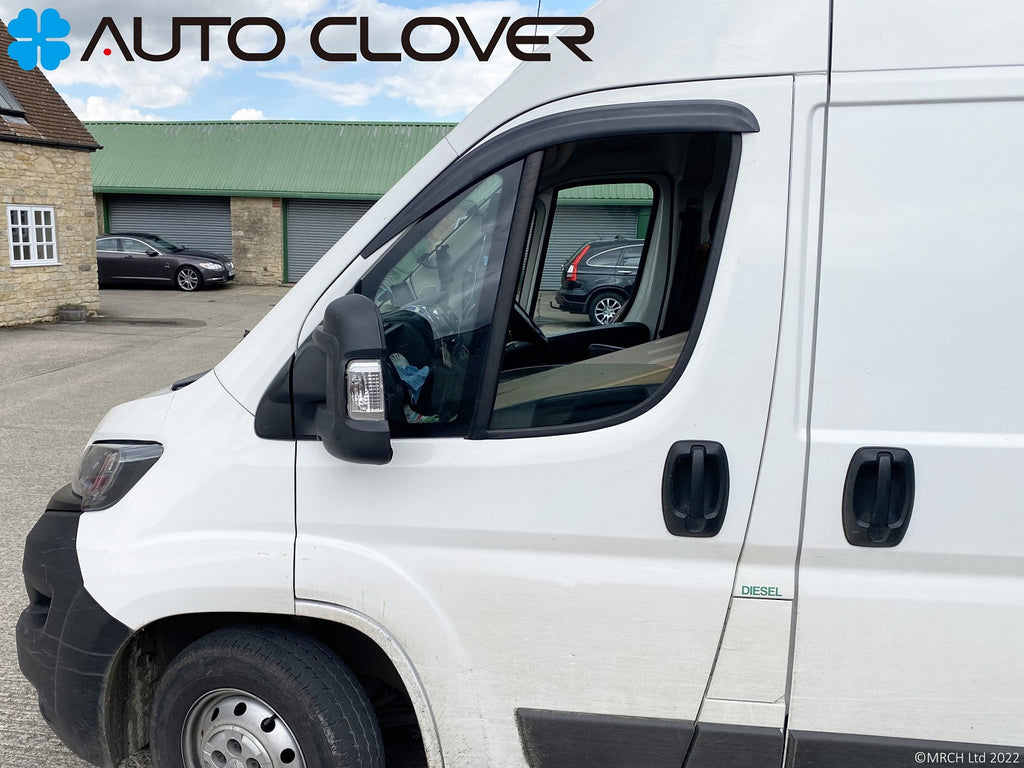 Auto Clover Wind Deflectors Set for Fiat Ducato 2006+ (2 Pieces)
