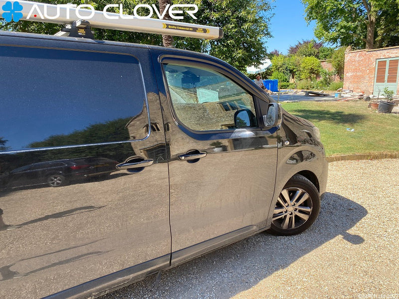 Auto Clover Wind Deflectors Set for Peugeot Traveller 2016+ (2 Pieces)
