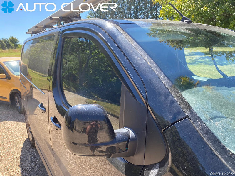 Auto Clover Wind Deflectors Set for Vauxhall Vivaro Life 2019+ (2 Pieces)