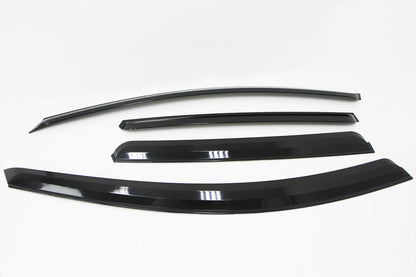 Auto Clover Wind Deflectors Set for Chevrolet Captiva 2007+ (4 pieces)