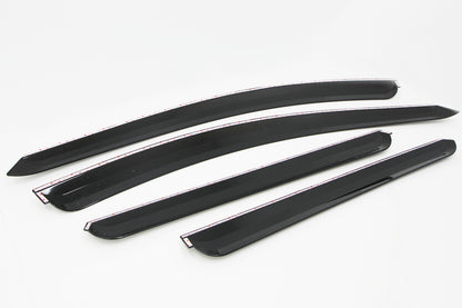 Auto Clover Wind Deflectors Set for Chevrolet Captiva 2007+ (4 pieces)