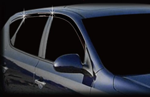 Auto Clover Wind Deflectors Set for Hyundai i30 2007 - 2011 Hatchback (4 pieces)