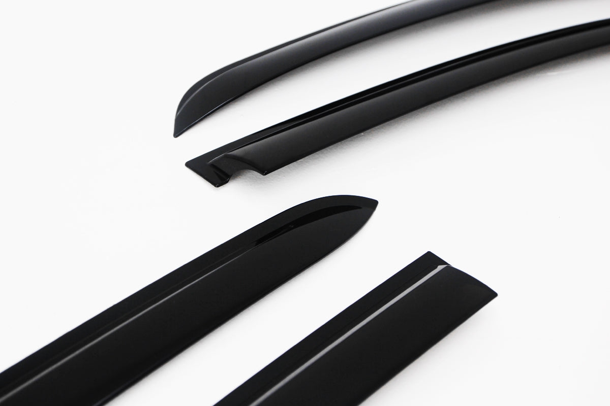 Auto Clover Wind Deflectors Set for Chevrolet Aveo 2011+ (4 pieces)