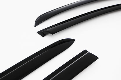 Auto Clover Wind Deflectors Set for Chevrolet Aveo 2011+ (4 pieces)