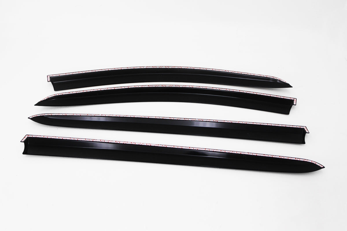 Auto Clover Wind Deflectors Set for Chevrolet Aveo 2011+ (4 pieces)