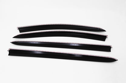 Auto Clover Wind Deflectors Set for Chevrolet Aveo 2011+ (4 pieces)