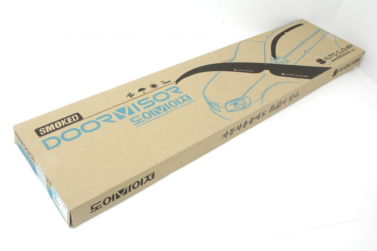 Auto Clover Wind Deflectors Set for Chevrolet Aveo 2011+ (4 pieces)