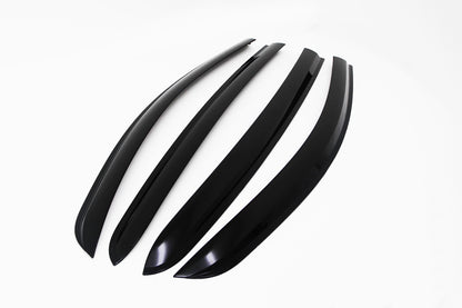 Auto Clover Wind Deflectors Set for Chevrolet Aveo 2011+ (4 pieces)
