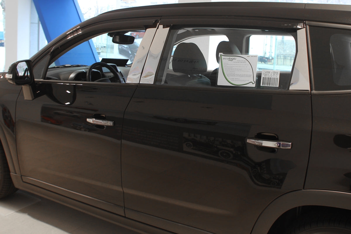 Auto Clover Wind Deflectors Set for Chevrolet Orlando (4 pieces)