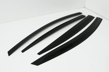 Auto Clover Wind Deflectors Set for Kia Rio 2012 - 2016 (4 pieces)