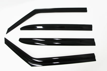 Auto Clover Wind Deflectors Set for Kia Soul 2014 - 2019 (4 pieces)