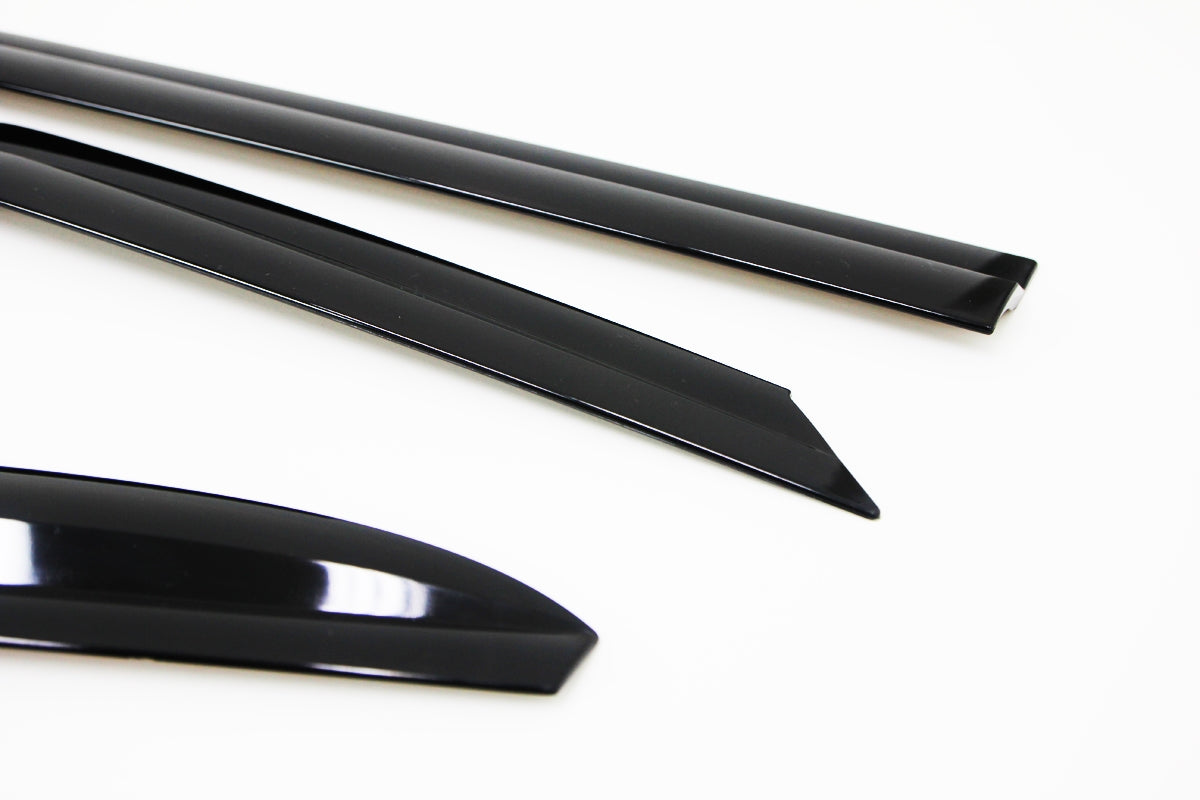 Auto Clover Wind Deflectors Set for Kia Soul 2009 - 2013 (4 pieces)