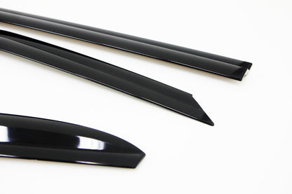 Auto Clover Wind Deflectors Set for Kia Soul 2009 - 2013 (4 pieces)
