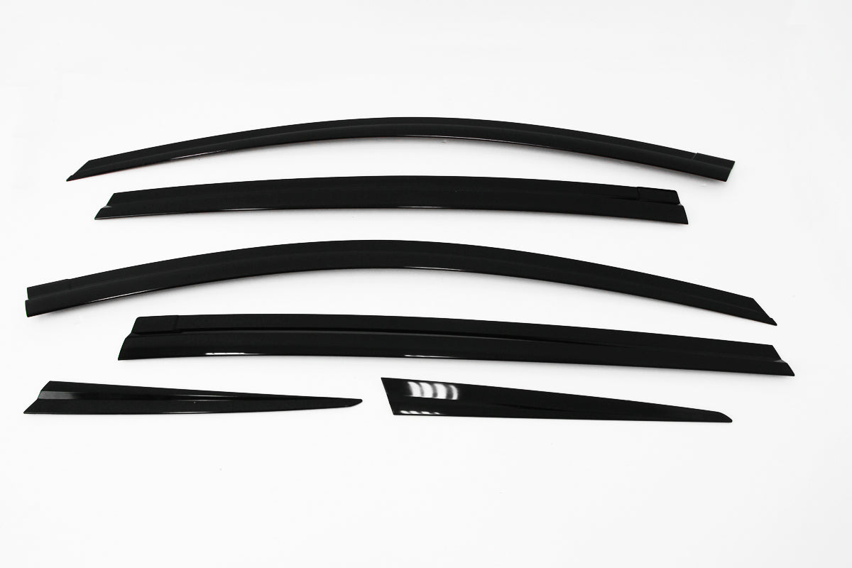 Auto Clover Wind Deflectors Set for Toyota Rav 4 2013 - 2018 (6 pieces)