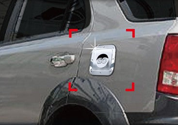 Auto Clover Chrome Fuel Cap Cover Trim for Kia Sorento 2003 - 2009