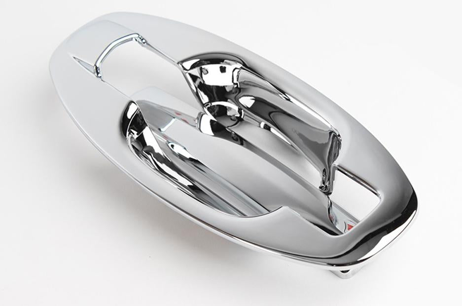 Auto Clover Chrome Door Handle Covers Trim Set for Hyundai Santa Fe 2001 - 2006