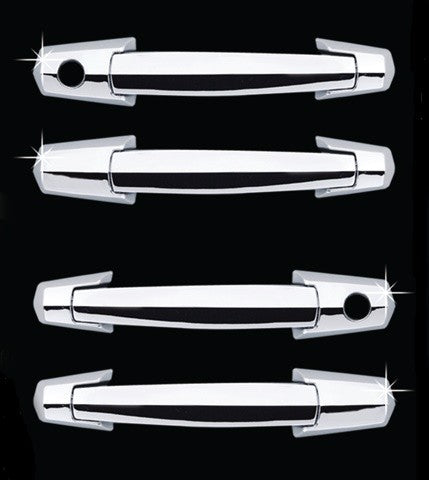 Auto Clover Chrome Door Handle Covers Trim Set for Hyundai Terracan 2001 - 2007
