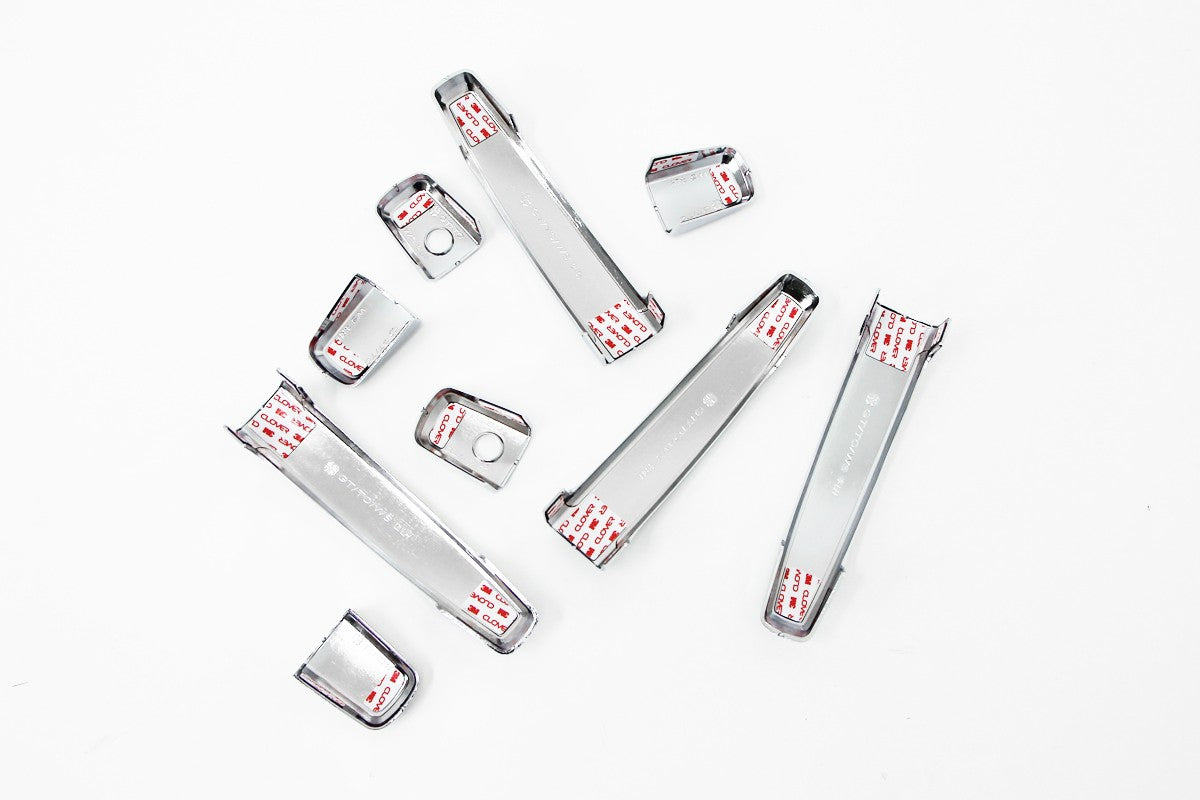 Auto Clover Chrome Exterior Door Handle Covers Trim Set for Chevrolet Orlando