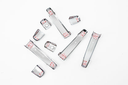 Auto Clover Chrome Exterior Door Handle Covers Trim Set for Chevrolet Orlando