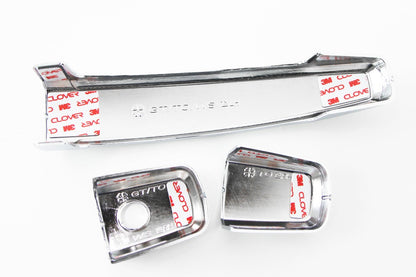 Auto Clover Chrome Exterior Door Handle Covers Trim Set for Chevrolet Orlando