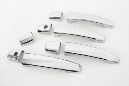 Auto Clover Chrome Door Handle Trim Set for Vauxhall Opel Astra H / J 2004 - 15