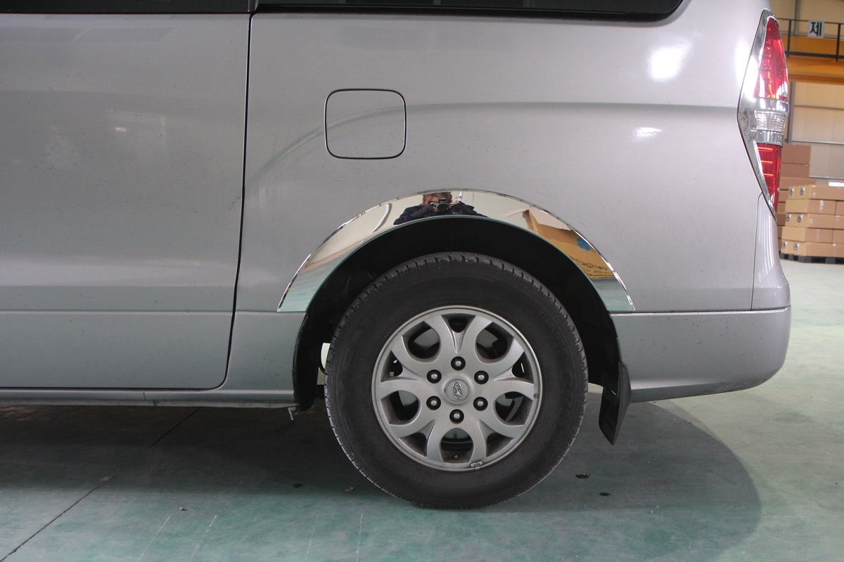 Auto Clover Chrome Wheel Arch Trim Set for Hyundai i800 / iLoad 2008 - 2017