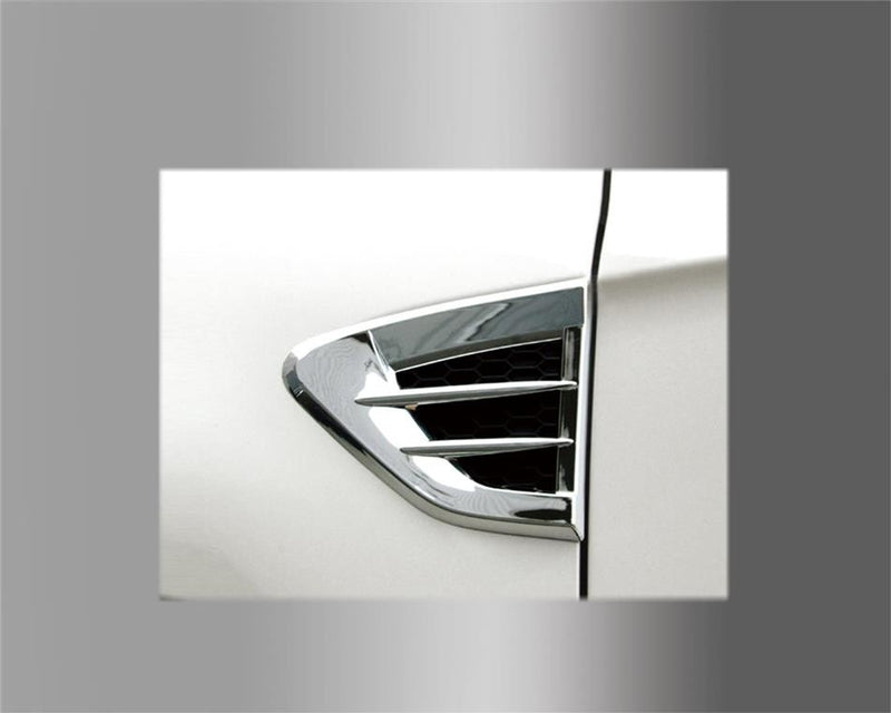 Auto Clover Chrome side vent cover trim set for Chevrolet Captiva 2007 - 2011