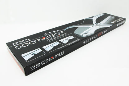 Auto Clover Chrome Wind Deflectors Set for Kia Carens 2006 - 2012 (4 pieces)