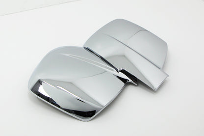 Auto Clover Chrome Wing Mirror Cover Trim Set for Hyundai i800 / iLoad 2008+