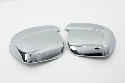 Auto Clover Chrome Wing Mirror Cover Trim Set for Hyundai i800 / iLoad 2008+