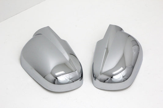 Auto Clover Chrome Wing Mirror Cover Trim Set for Ssangyong Kyron 2006 - 2011