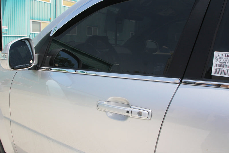Auto Clover Chrome Side Door Window Frame Trim for SsangYong Rexton 2003 - 2013