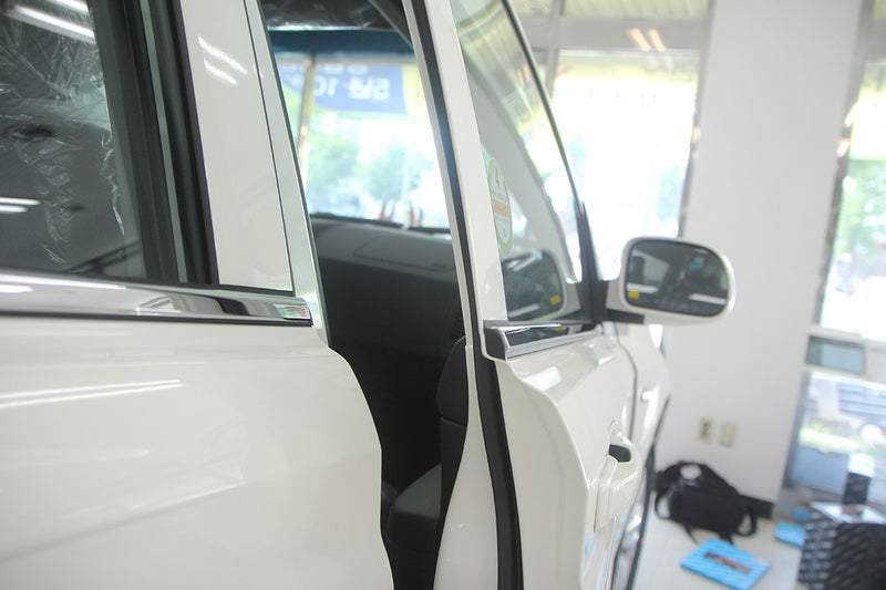 Auto Clover Chrome Window Frame Trim for Ssangyong Korando Sports /Musso 2013-18