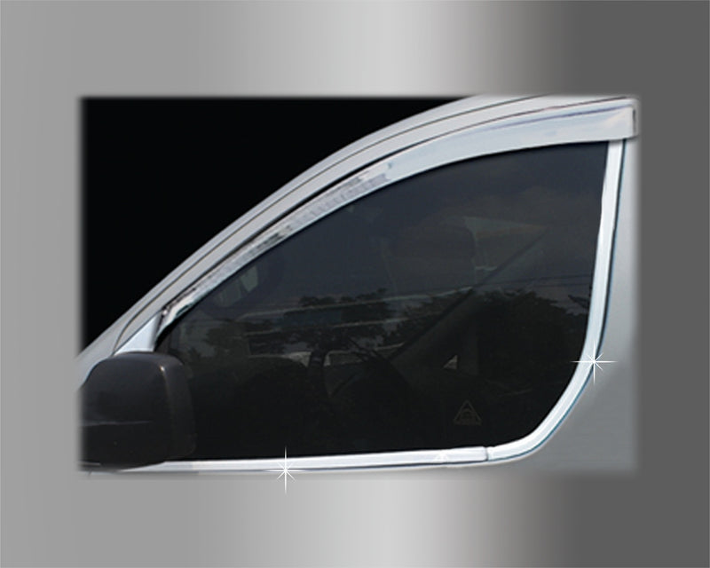 Auto Clover Chrome Side Window Rubber Trim Set for Hyundai i800 / iLoad 2008+